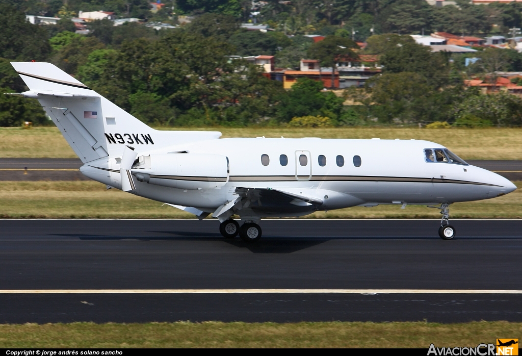 N93KW - Hawker Beechcraft 750	 - Privado