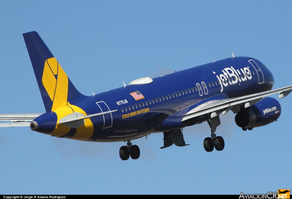 N775JB - Airbus A320-232 - Jet Blue