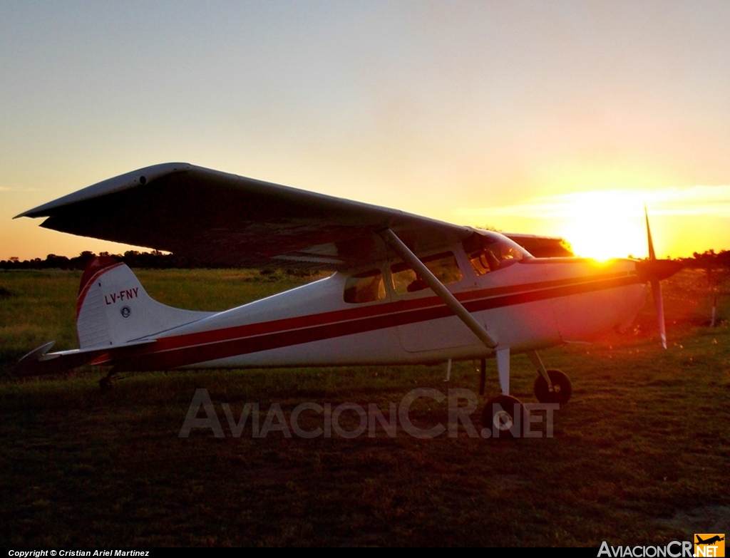 LV-FNY - Cessna 170B - Aeroclub Formosa