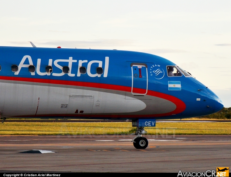 LV-CEV - Embraer ERJ-190-100AR - Austral Líneas Aéreas