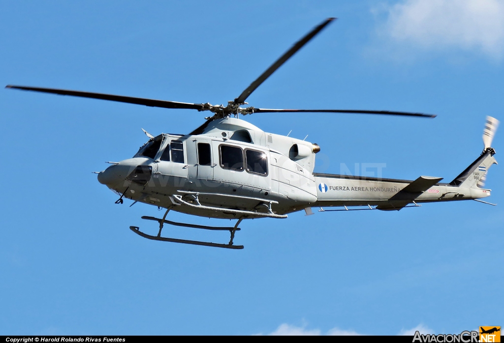 FAH-980 -  Bell 412EP - Fuerza Aerea Hondureña