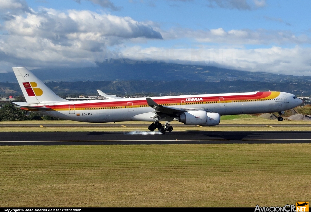 EC-JCY - Airbus A340-642 - Iberia