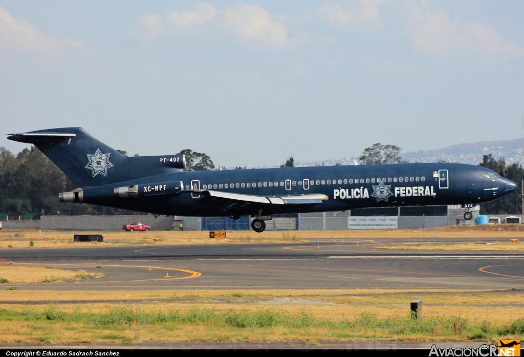 XC-NPF - Boeing 727-200 (Genérico) - Policia Federal Preventiva (PFP) - Mexico