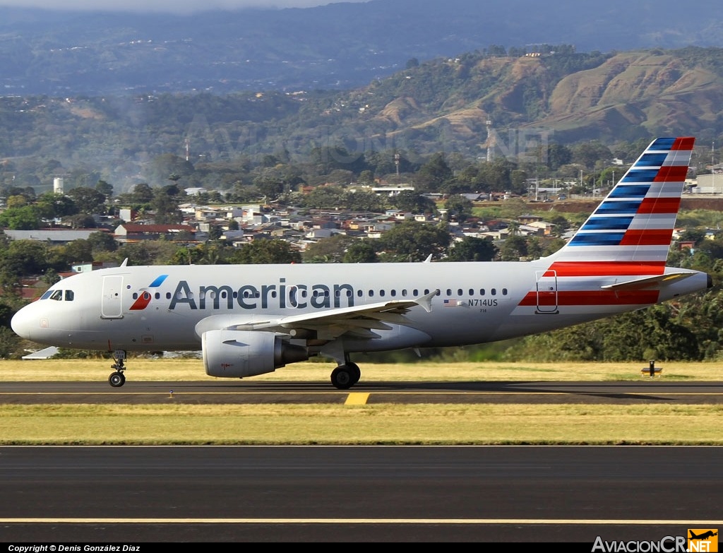 N714US - Airbus A319-100 - American Airlines