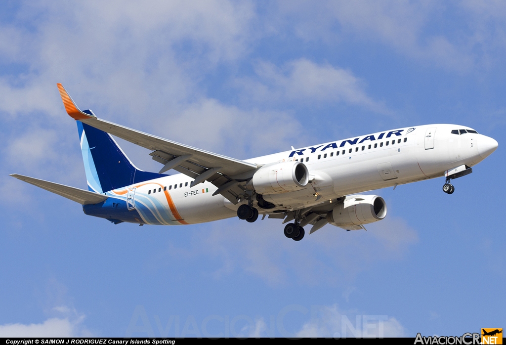 EI-FEC - Boeing 737-8KN - Ryanair