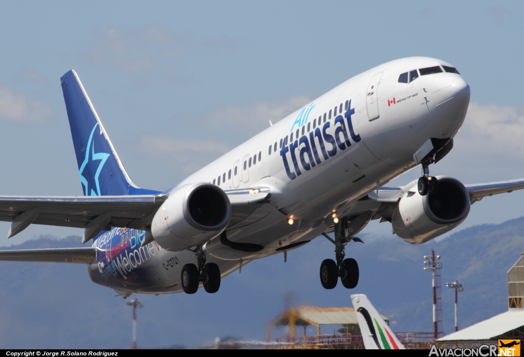 C-GTQY - Boeing 737-8Q8 - Air Transat