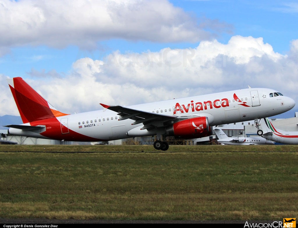 N493TA - Airbus A320-233 - Avianca