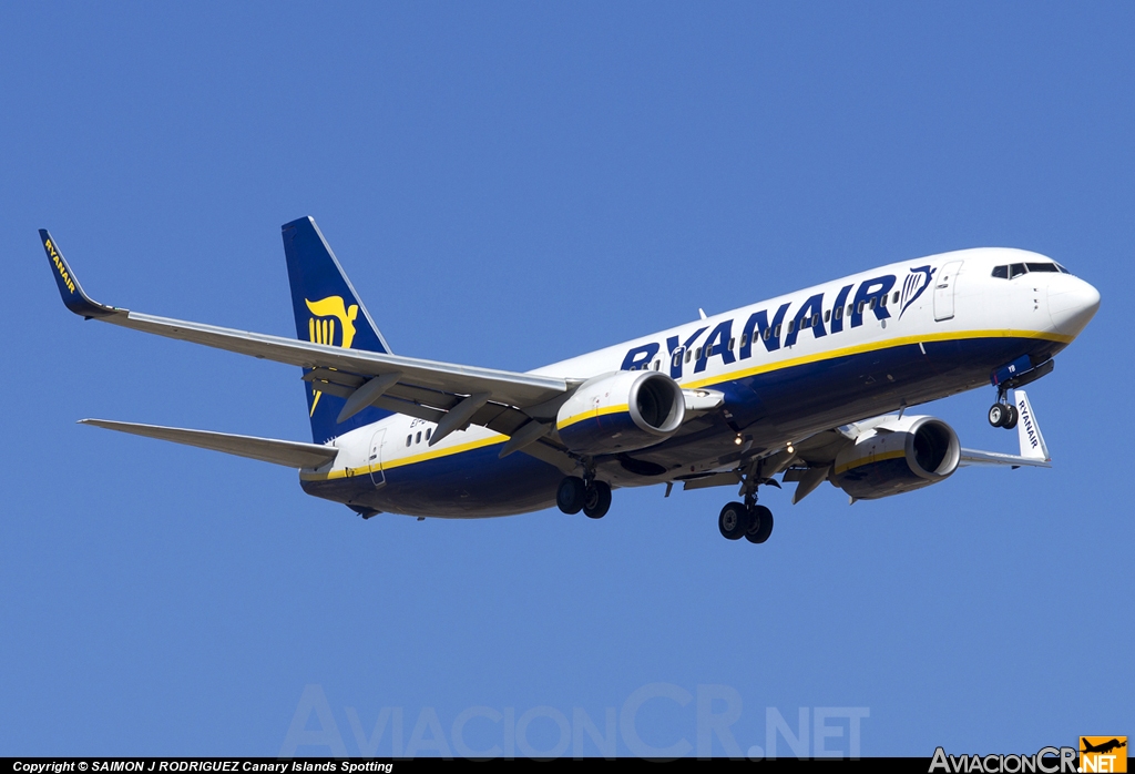 EI-DYB - Boeing 737-8AS - Ryanair