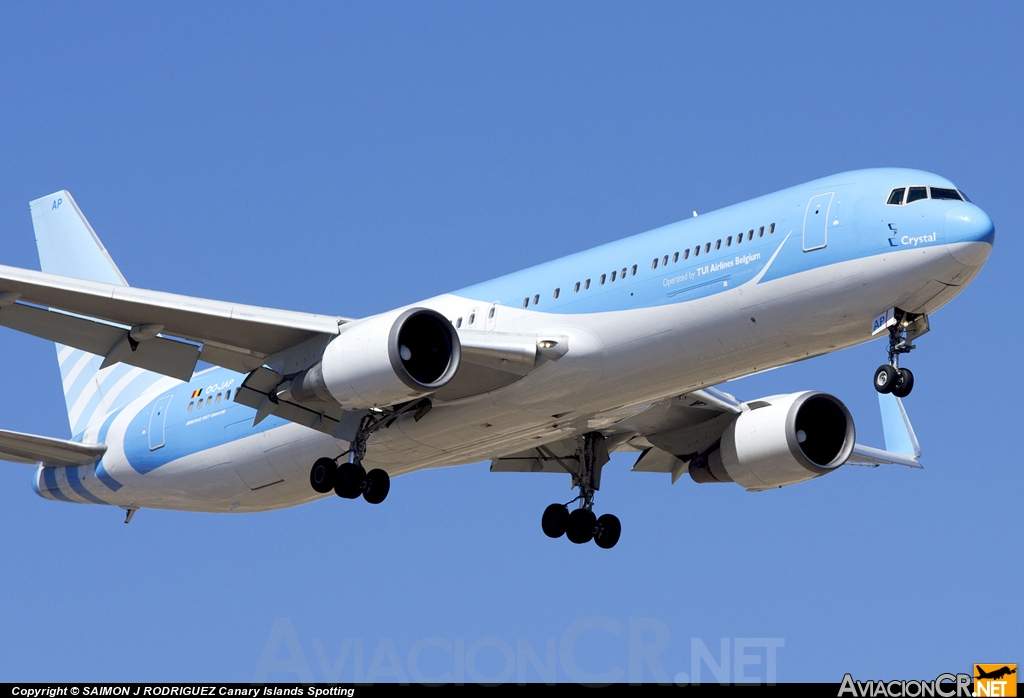 OO-JAP - Boeing 767-38E/ER - Jetairfly (TUI Airliners Belgium)