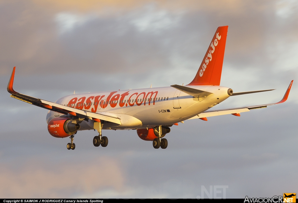 G-EZWI - Airbus A320-214 - EasyJet