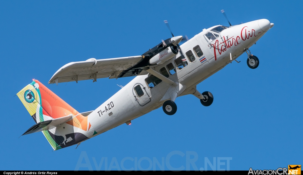 TI-AZD - De Havilland Canada DHC-6-300 Twin Otter - Nature Air