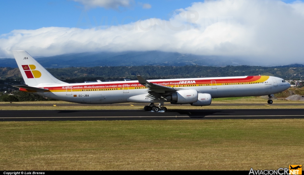 EC-JBA - Airbus A340-642 - Iberia