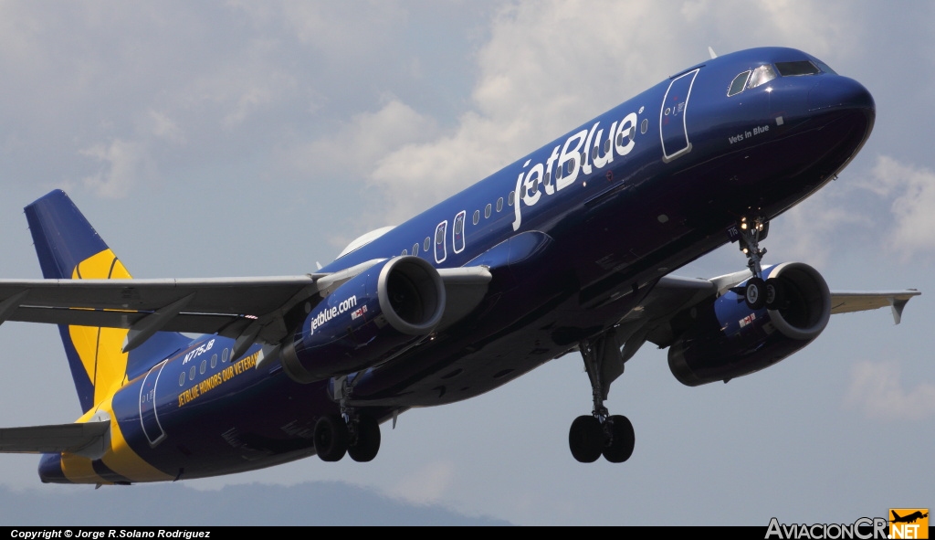 N775JB - Airbus A320-232 - Jet Blue