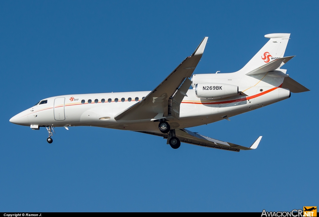 N269BK - Dassault Falcon 7X - Privado