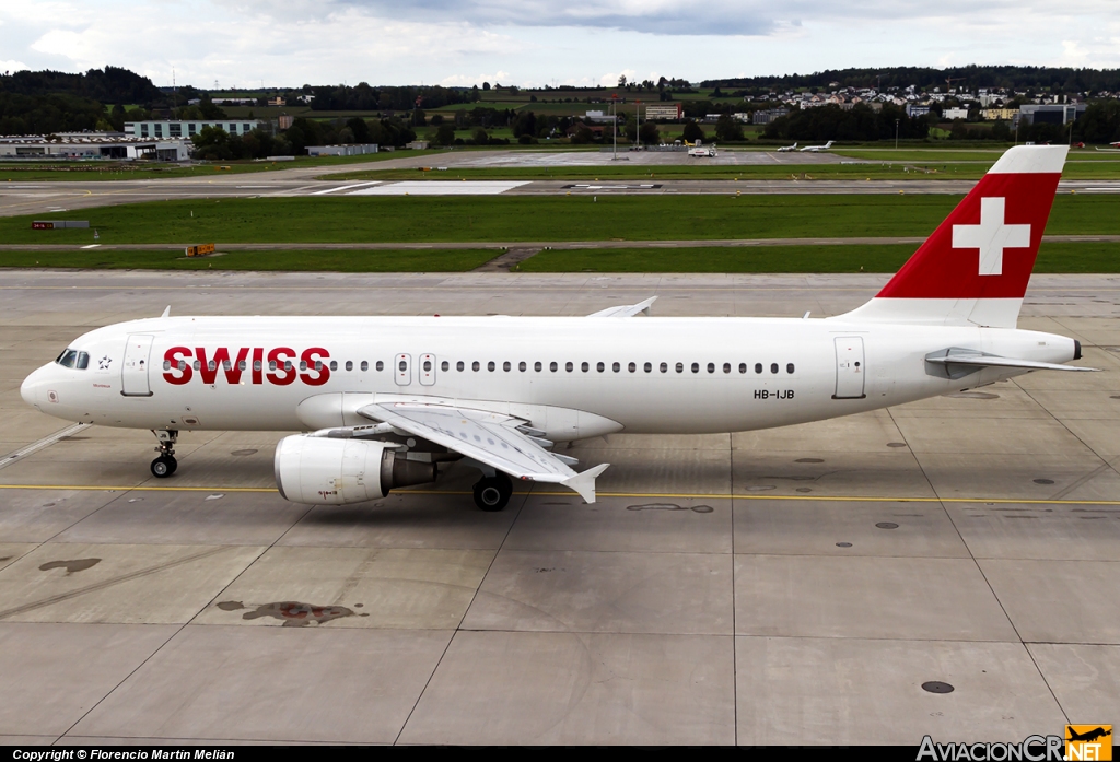 HB-IJB - Airbus A320-214 - SWISS