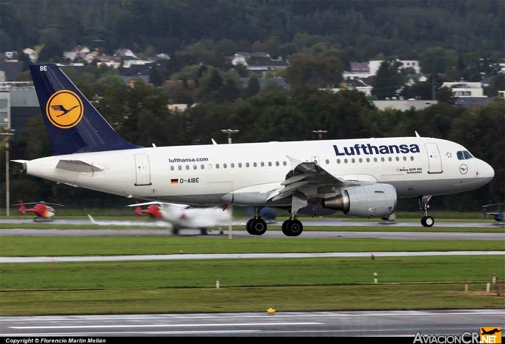D-AIBE - Airbus A319-112 - Lufthansa