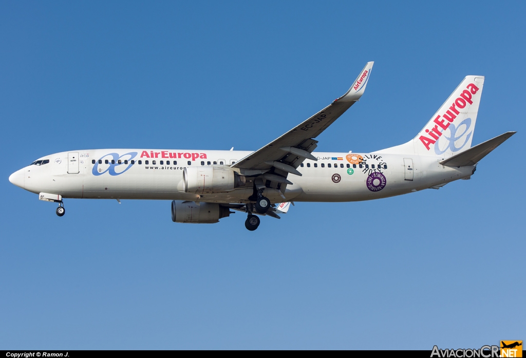 EC-JAP - Boeing 737-85P - Air Europa