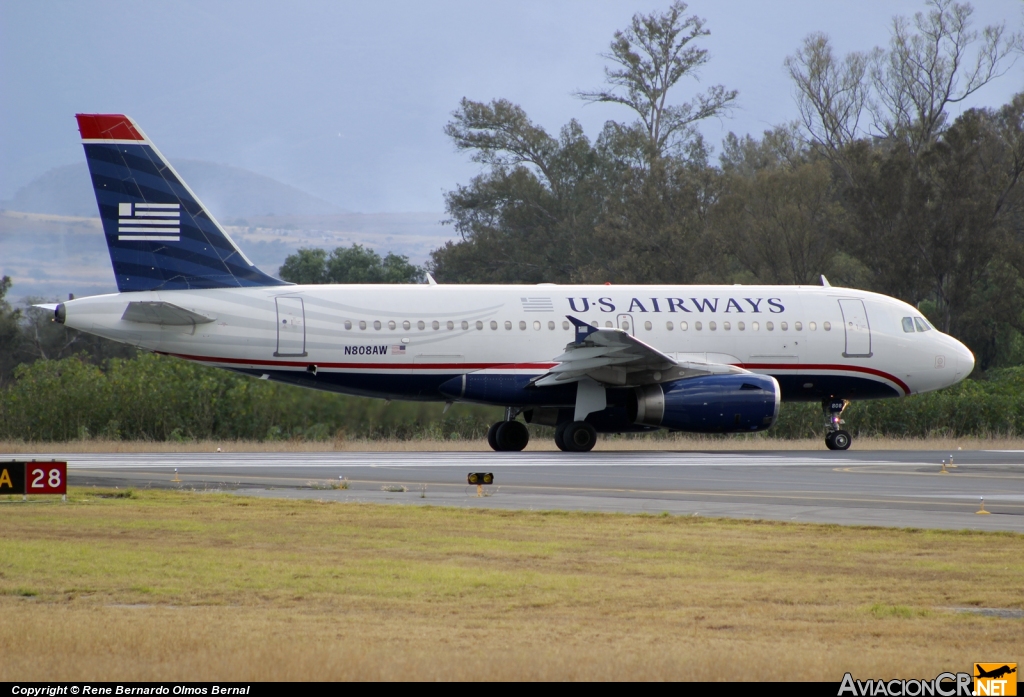 N808AW - Airbus A319-132 - US Airways