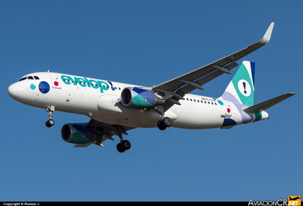 EC-LZD - Airbus A320-214 - Evelop Airlines