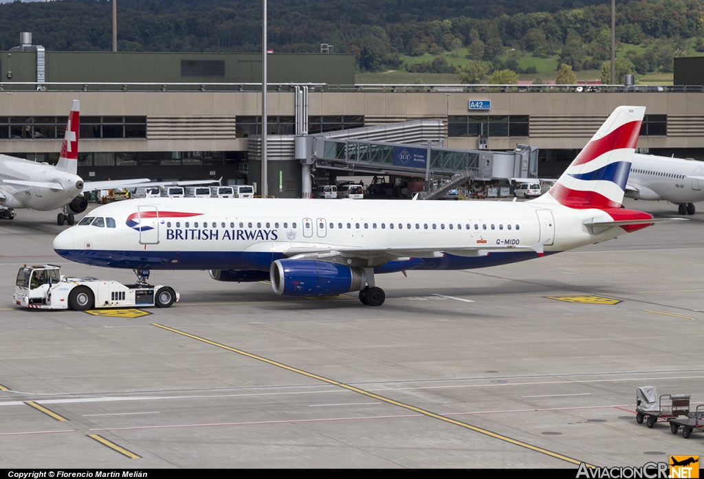 G-MIDO - Airbus A320-232 - British Airways