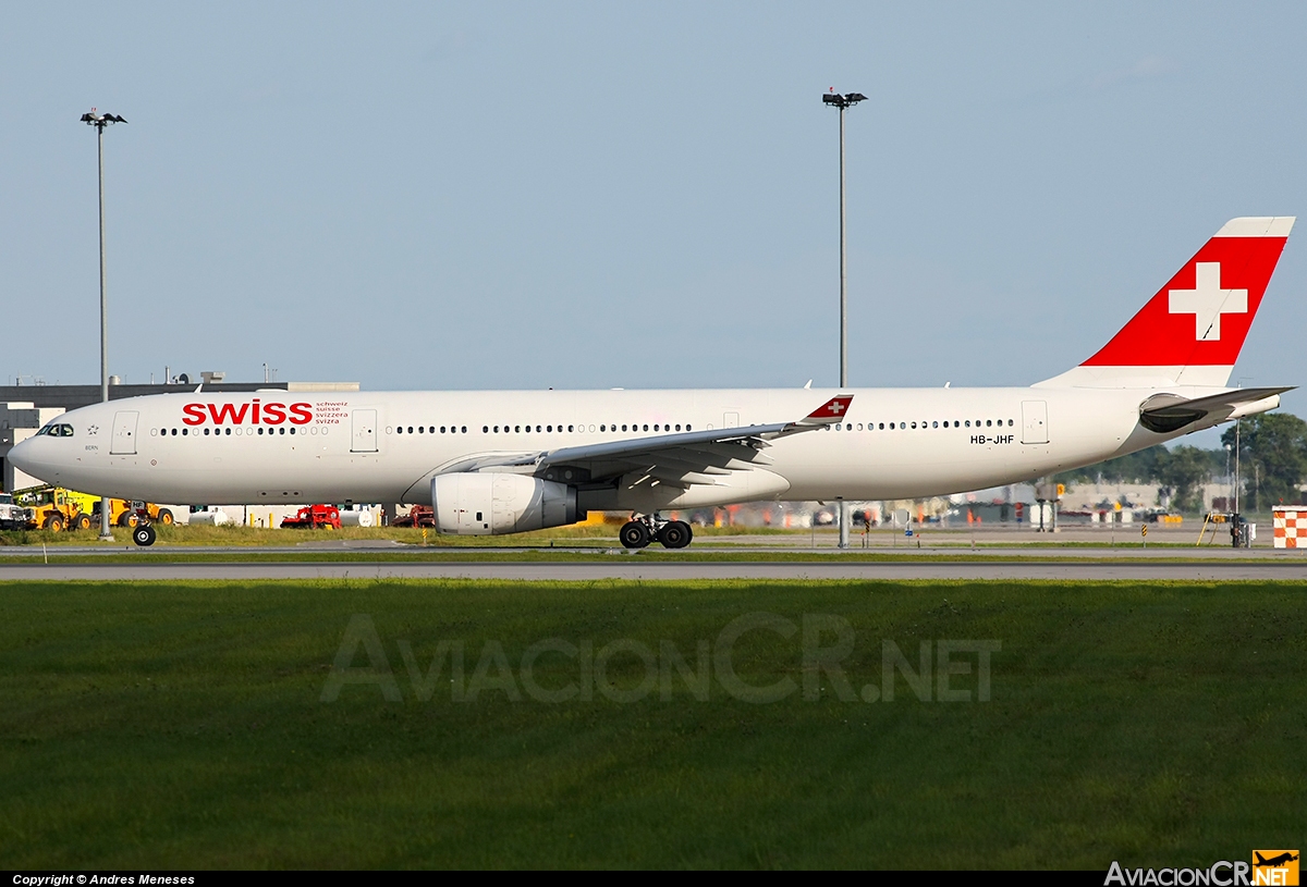 HB-JHF - Airbus A330-343 - Swiss International Air Lines