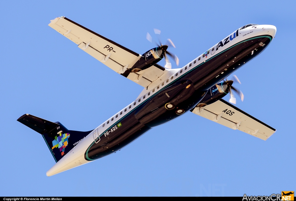 PR-AQS - ATR 72-212A - Azul Linhas Aéreas Brasileiras