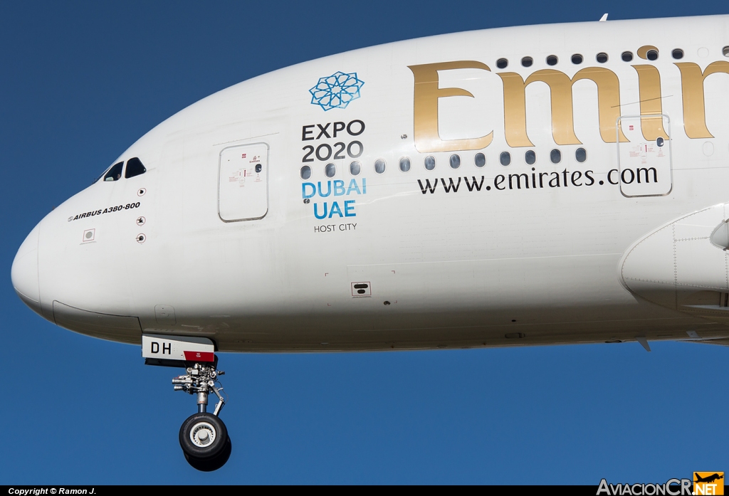 A6-EDH - Airbus	A-380-861 - Emirates