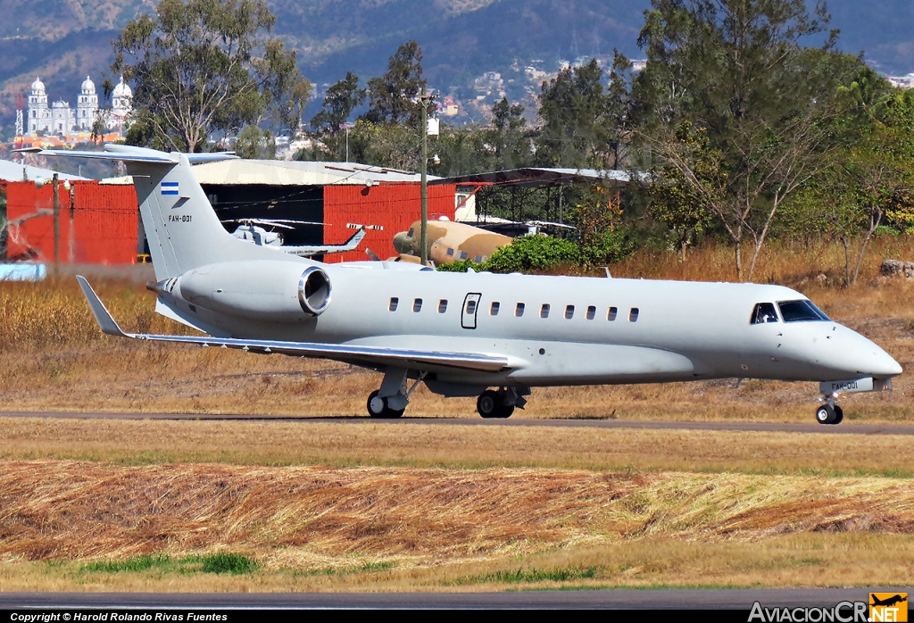 FAH-001 - Embraer Legacy 600 (EMB-135BJ) - Fuerza Aerea Hondureña