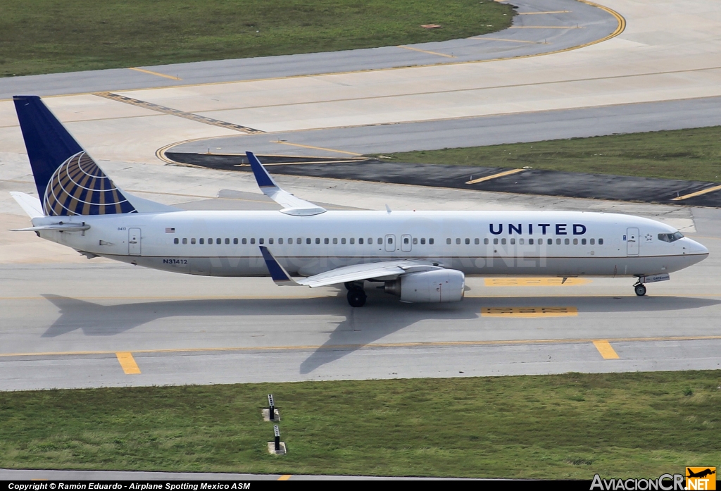 N31412 - Boeing 737-924 - United Airlines