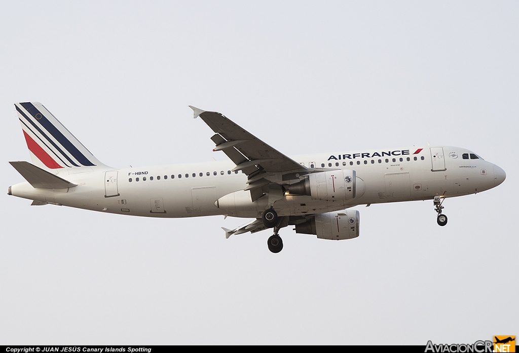 F-HBND - Airbus A320-214 - Air France