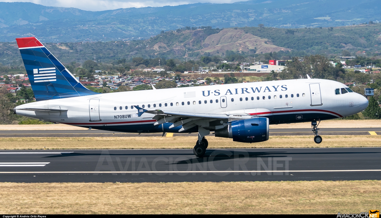 N708UW - Airbus A319-112 - US Airways
