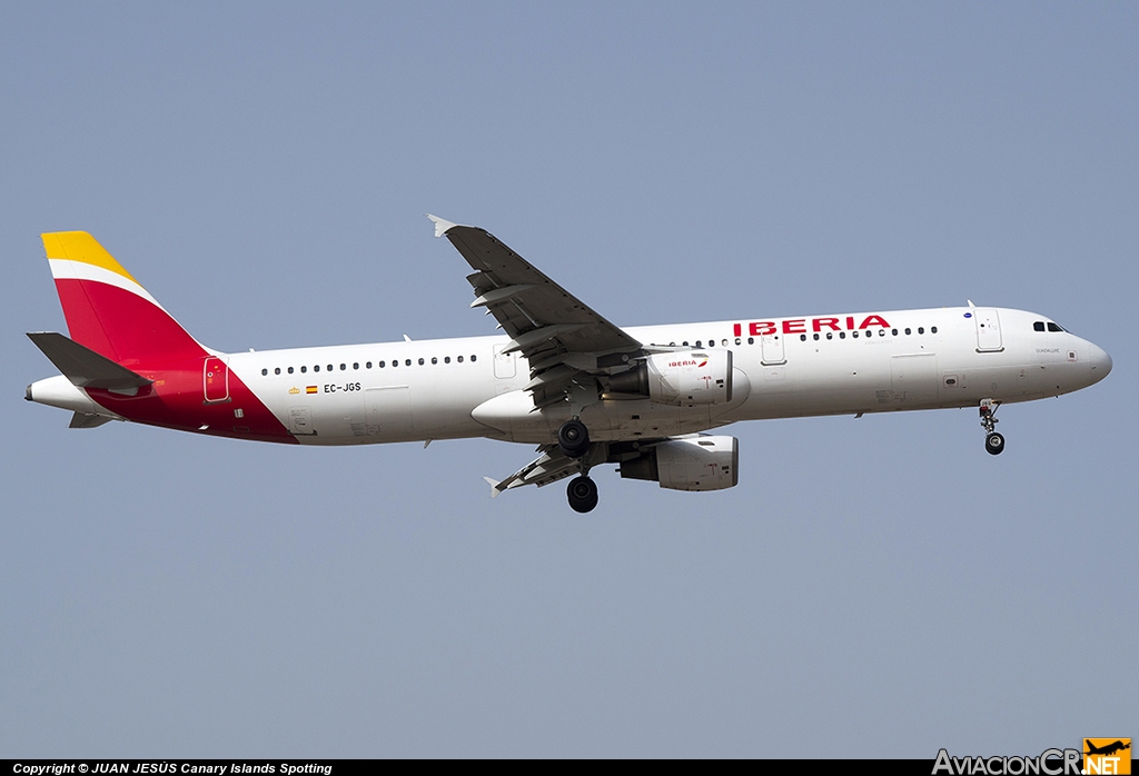 EC-JGS - Airbus A321-211 - Iberia