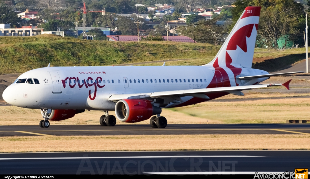 C-FYKW - Airbus A319-114 - Air Canada