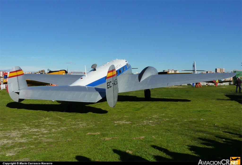 EC-ASJ - BeechCraft 18 C-45H - Spantax (Fundacion Infante de Orleans)