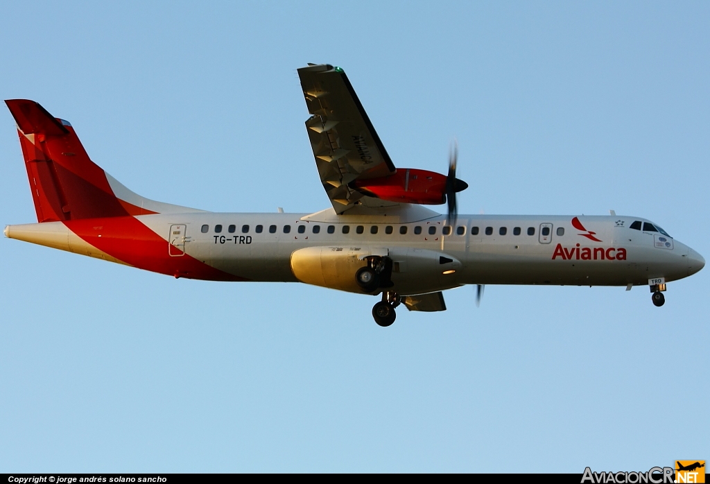 TG-TRD - ATR 72-600 - Avianca