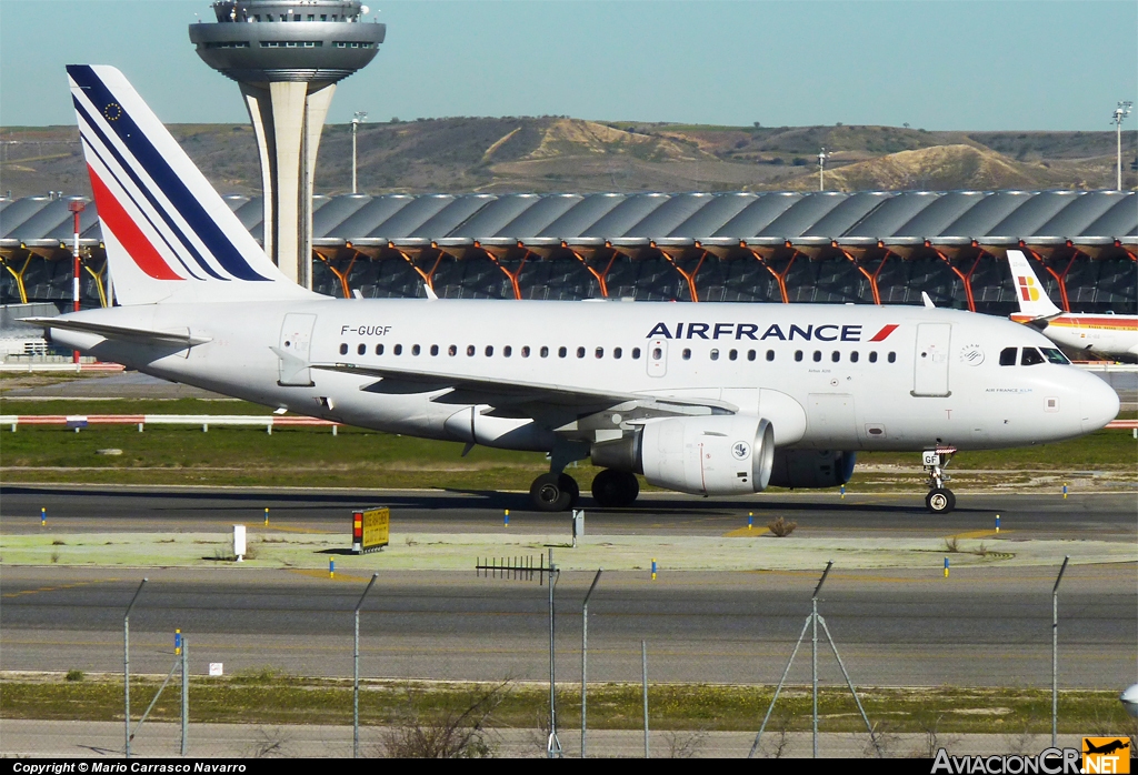 F-GUGF - Airbus A318-111 - Air France