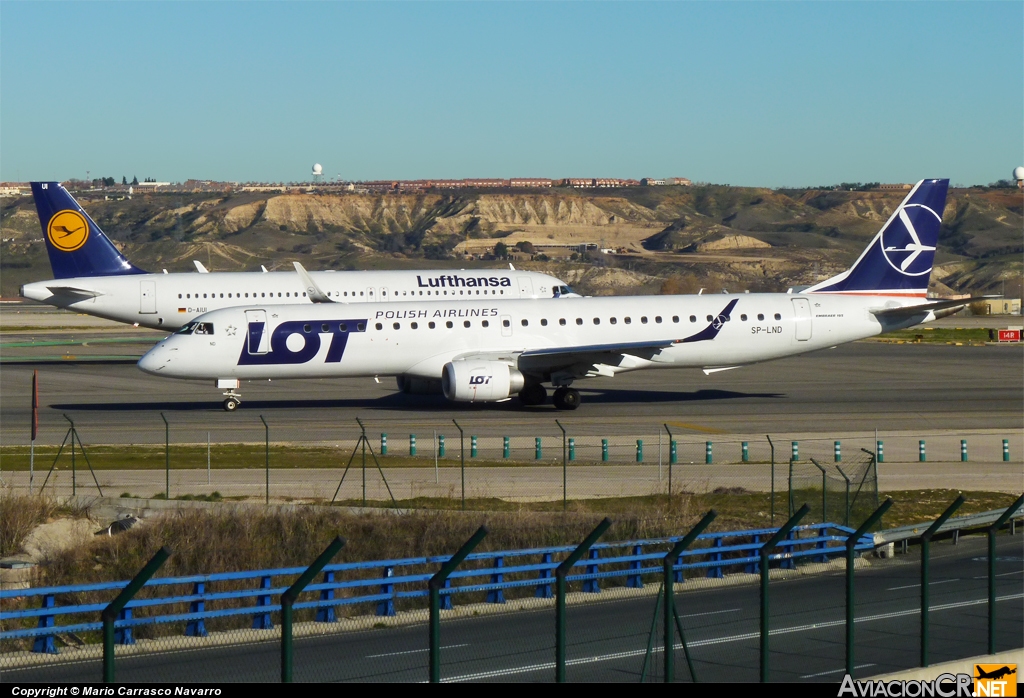 SP-LND - Embraer ERJ-195 - LOT Polish Airlines