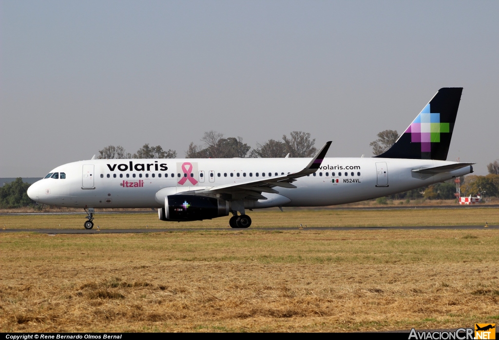 N524VL - Airbus A320-233 - Volaris