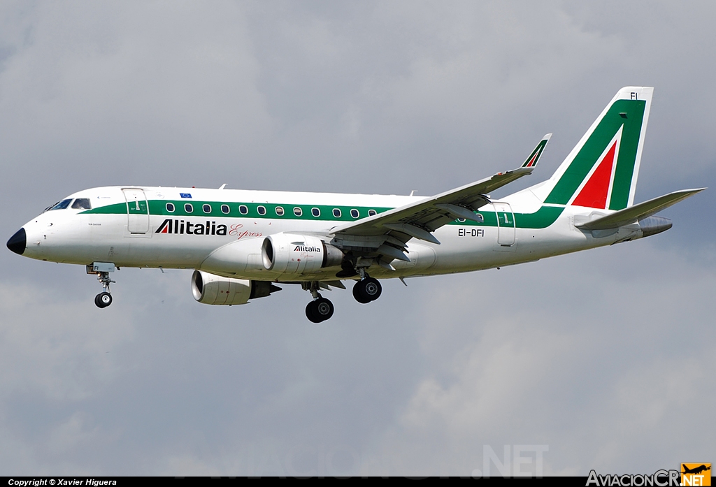 EI-DFI - Embraer ERJ-170-100LR - Alitalia