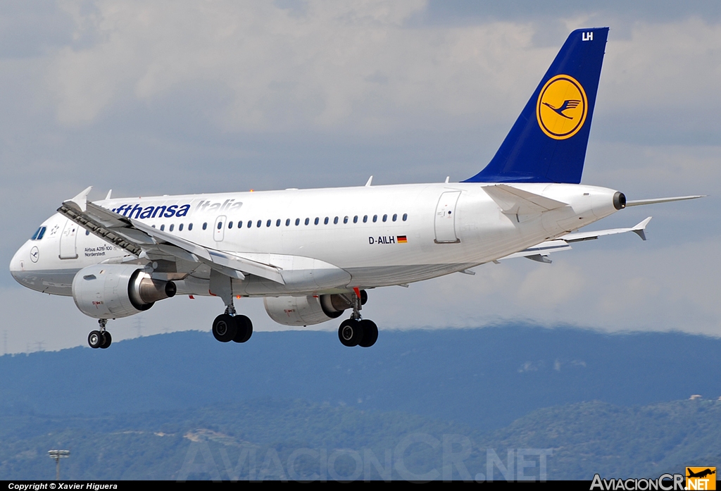 D-AILH - Airbus A319-114 - Lufthansa Italia