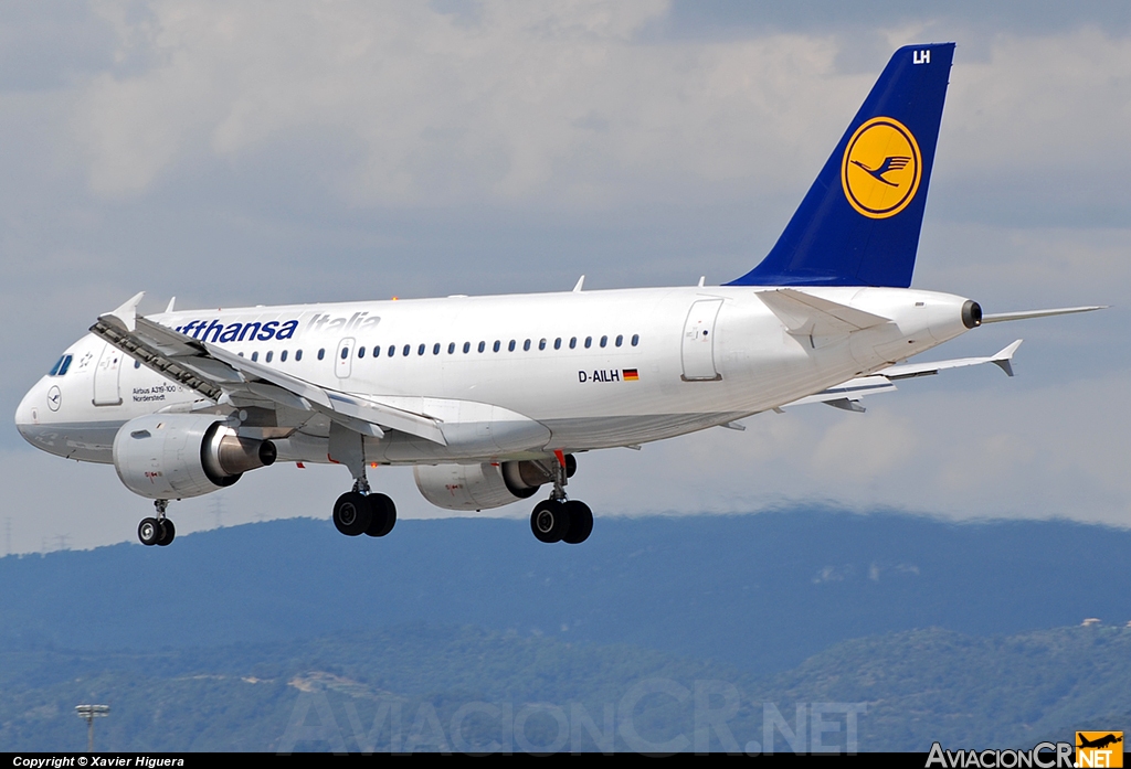 D-AILH - Airbus A319-114 - Lufthansa Italia