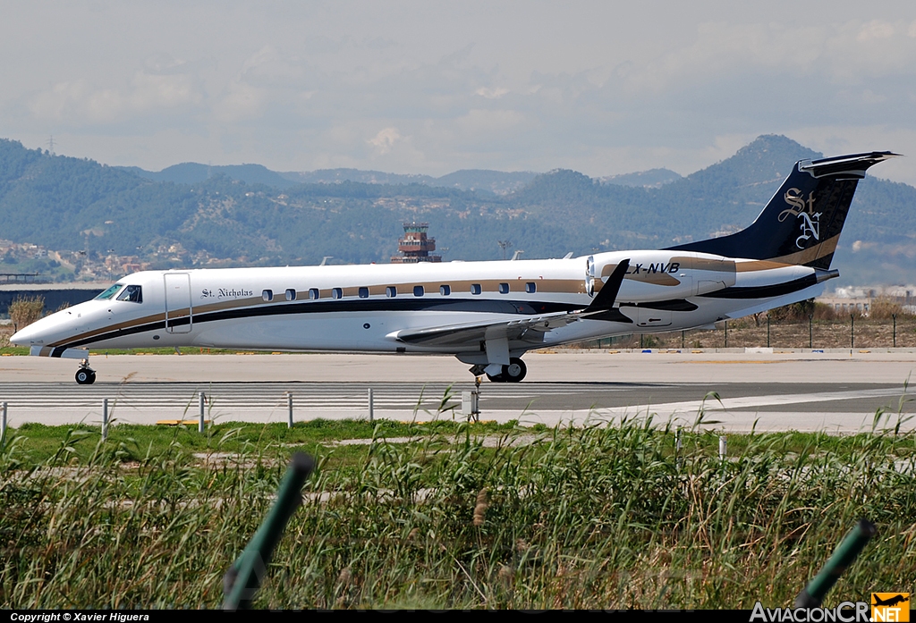 LX-NVB - Embraer EMB-135BJ Legacy 600 - Privado