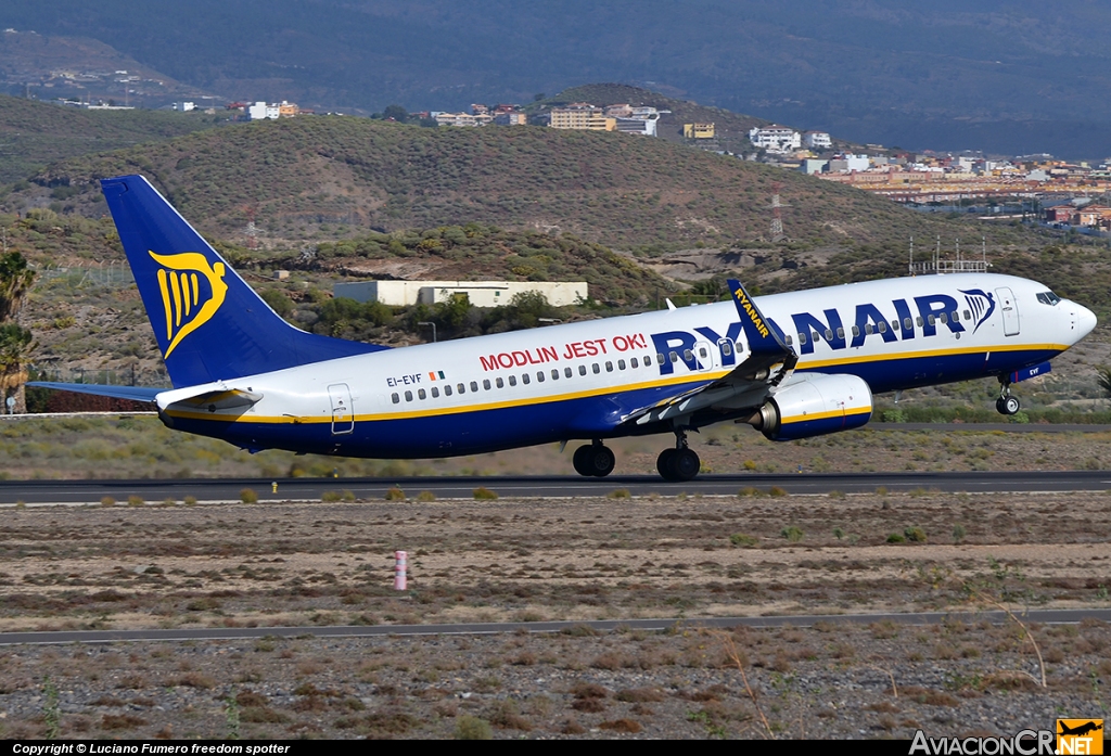 EI-EVF - Boeing 737-8AS - Ryanair