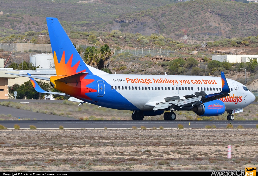 G-GDFN - Boeing 737-33V - Jet2.com