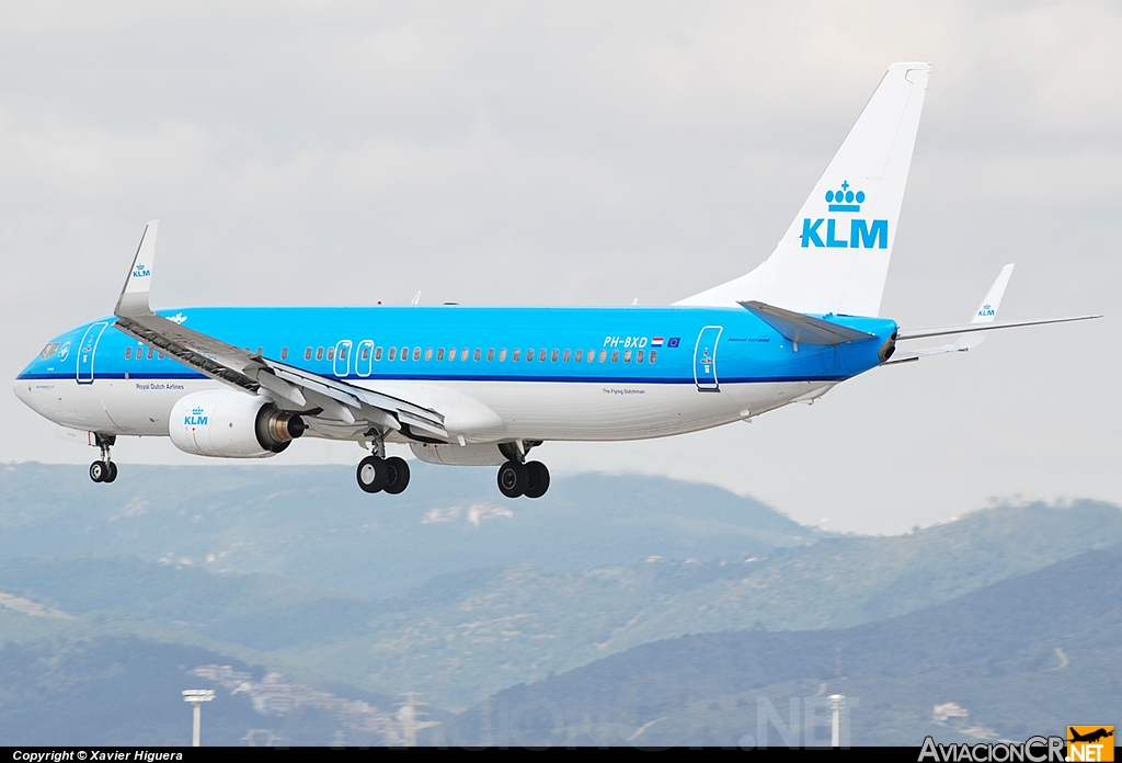 PH-BXD - Boeing 737-8K2 - KLM - Royal Dutch Airlines