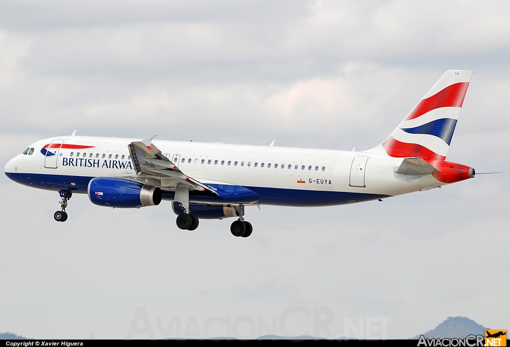 G-EUYA - Airbus A320-232 - British Airways