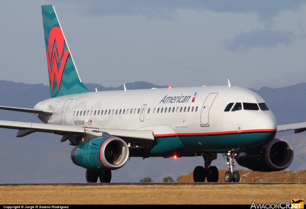N838AW - Airbus A319-132 - American Airlines