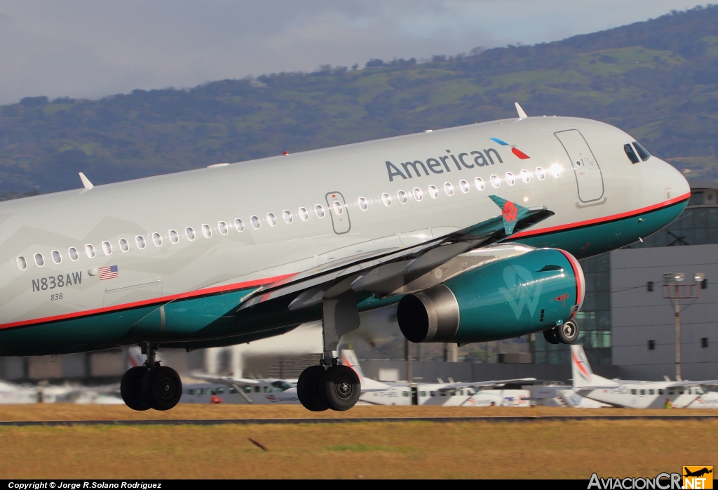 N838AW - Airbus A319-132 - American Airlines