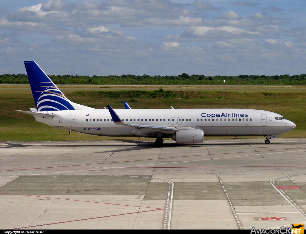 HP-1730CMP - Boeing 737-8V3 - Copa Airlines