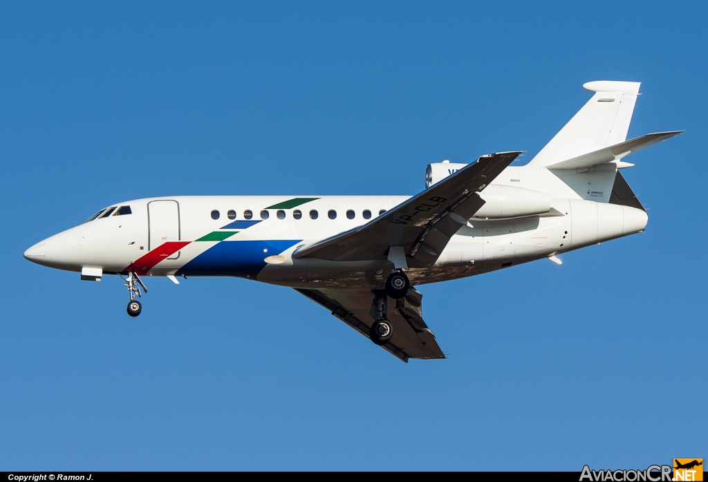 VP-CLB - Dassault Falcon 900EX - Volkswagen Air Service